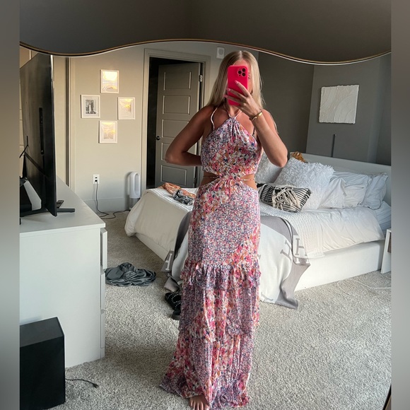 Hello Molly Floral Maxi Dress - Picture 4 of 5